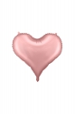 Foil balloon Heart, 75x64,5 cm, light pink