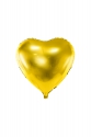 Foil Balloon Heart, 61cm, gold