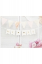 Banner Mr Mrs, white, 15 x 85 cm