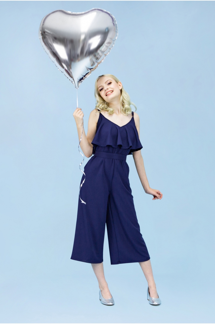 Balon foliowy Serce, 61cm, srebrny