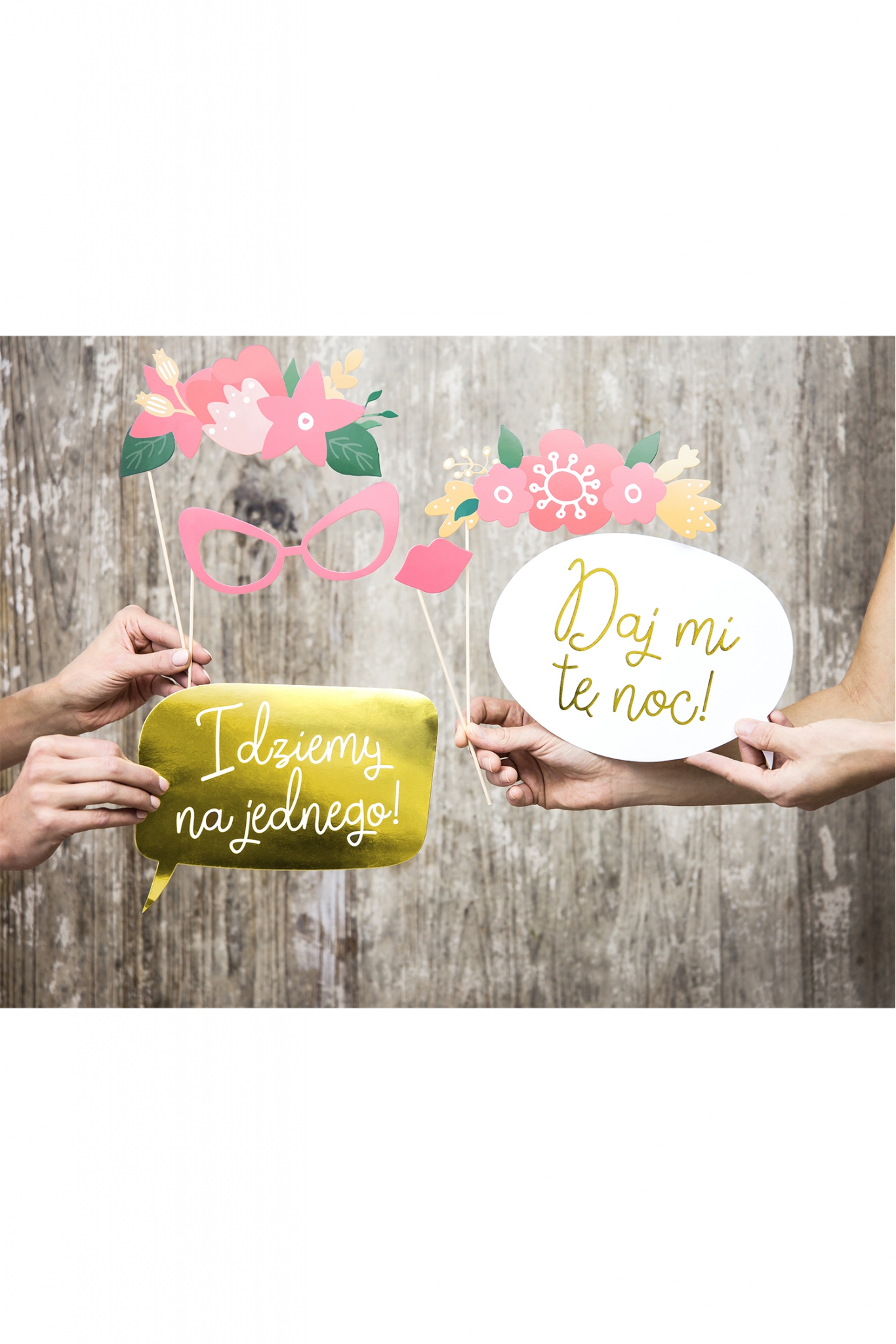 Gadżety do zdjęć na ślub, mix