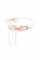 Flower crown, pink, 18cm