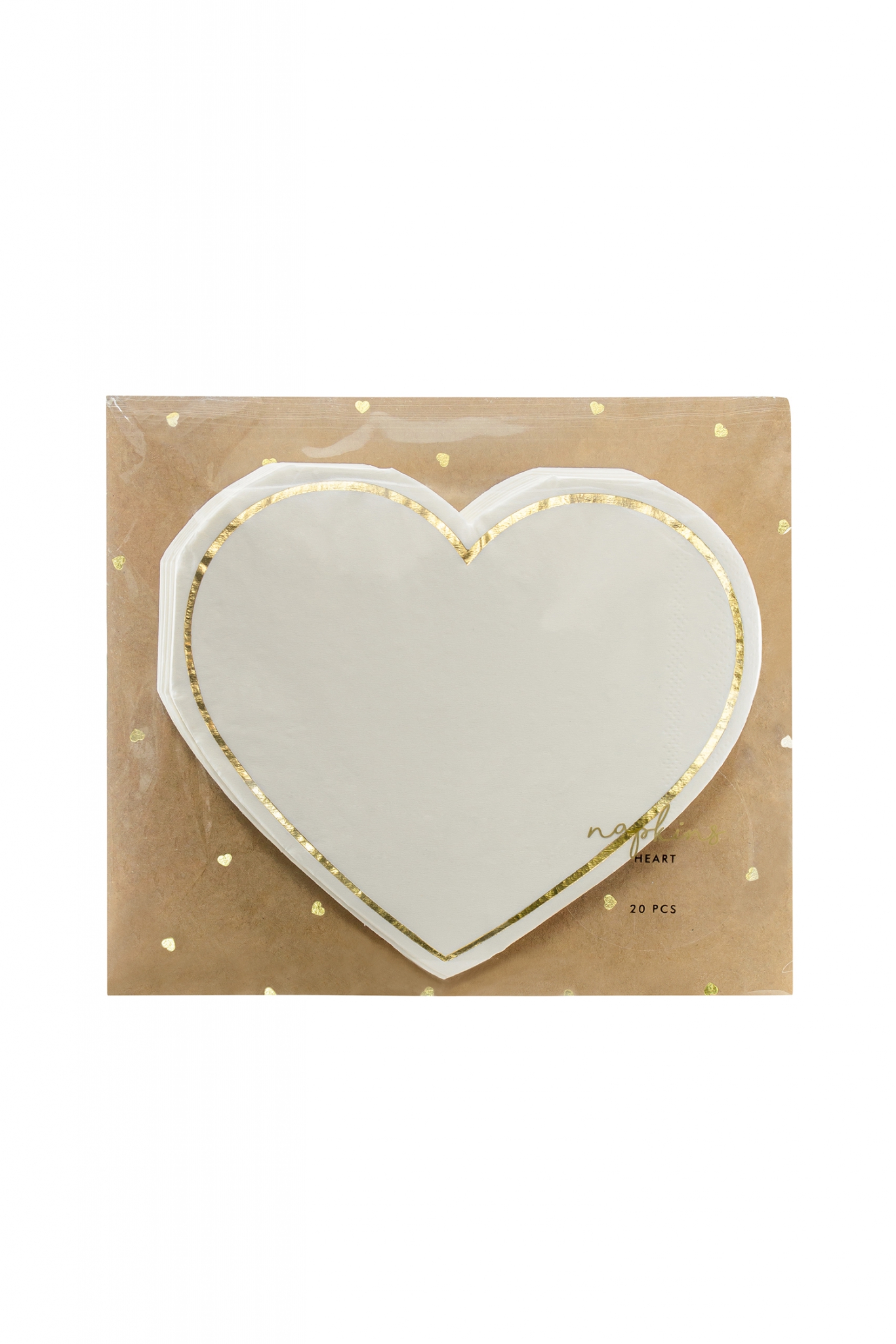 Napkins Heart, 14.5x12.5cm