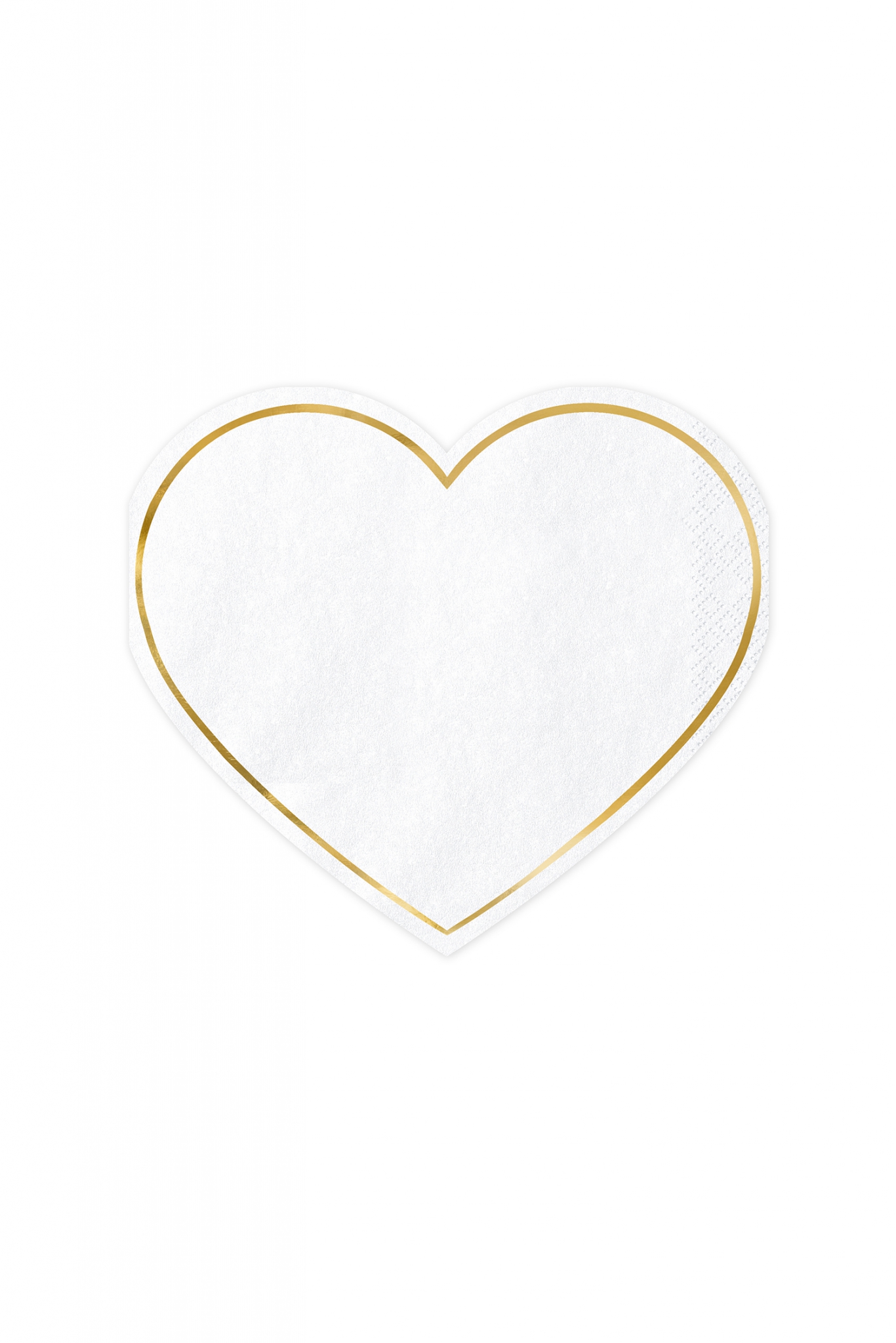 Napkins Heart, 14.5x12.5cm