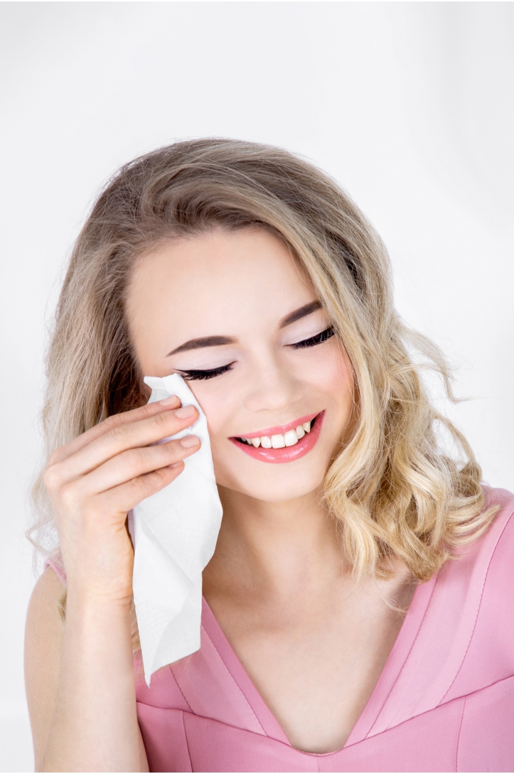 Pocket tissues Your happy tears, gold, 7.5x12cm