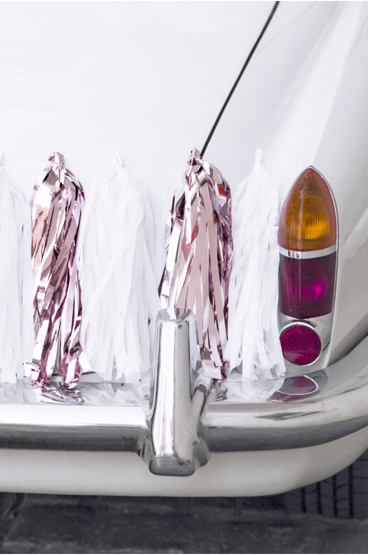 Car decoration kit - Just Married