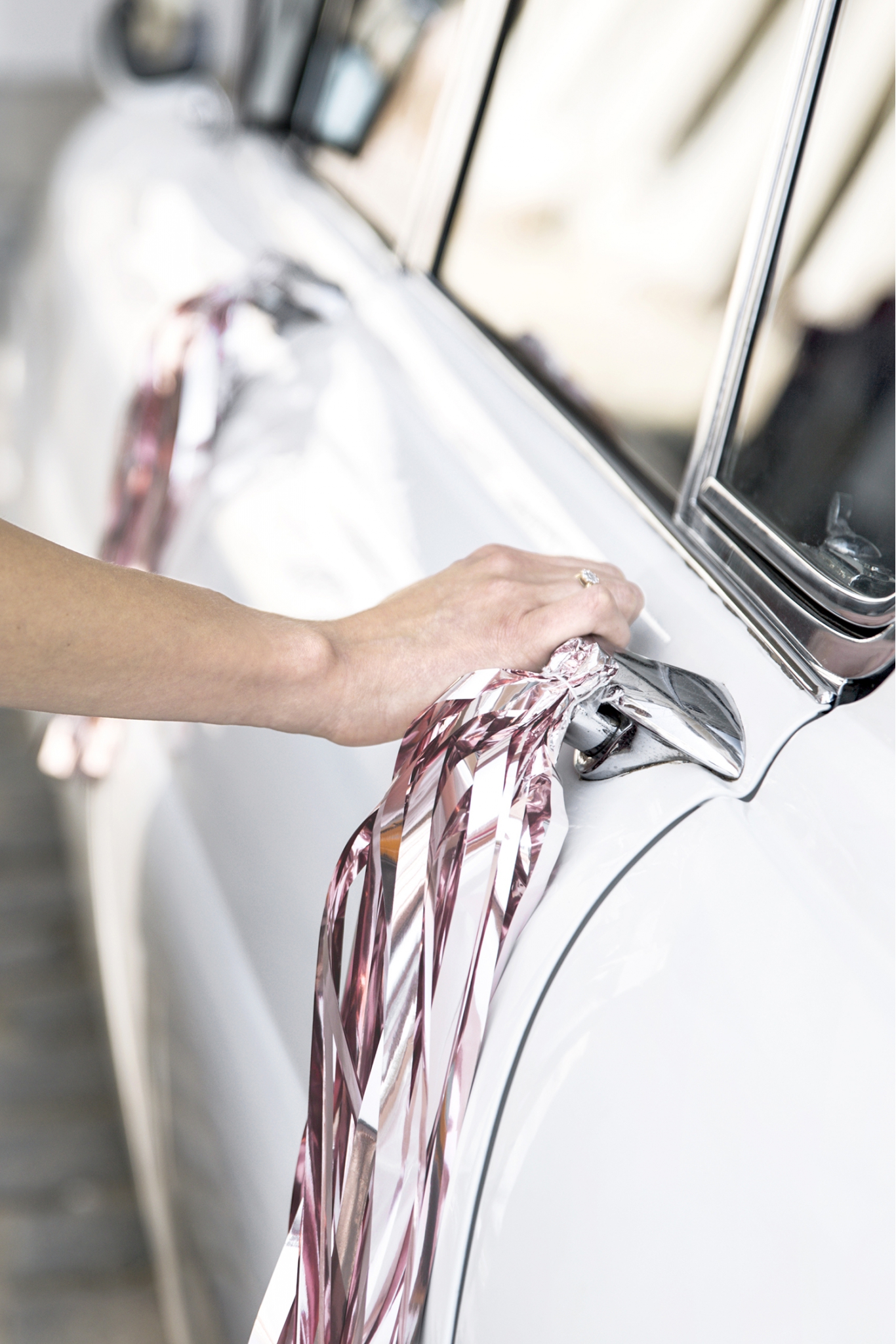 Car decoration kit - Just Married