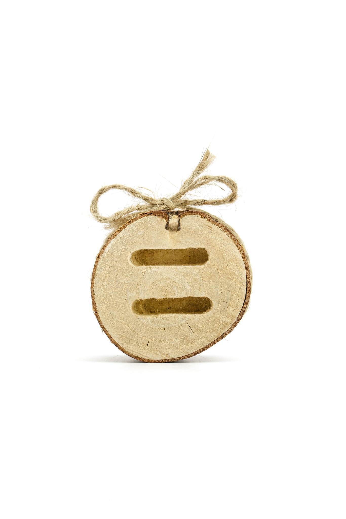 Drewniana podstawka na obrączki, 6cm