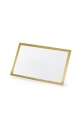 Place cards - Frame, gold, 9.5x5.5cm