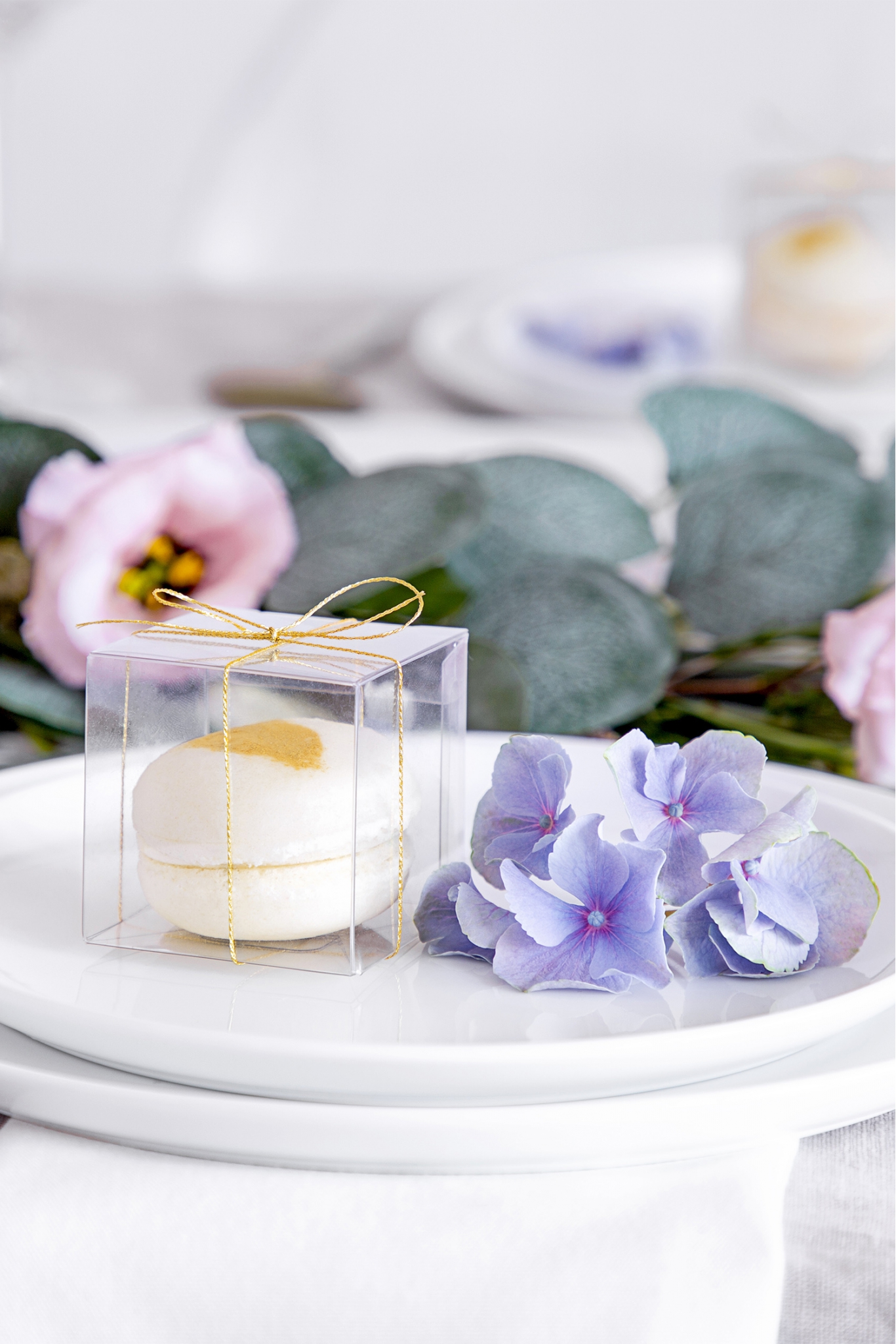 Pudełeczka kwadratowe, transparentne, 5x5x5cm