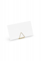 Place card holders Triangles, gold, 2.3 cm