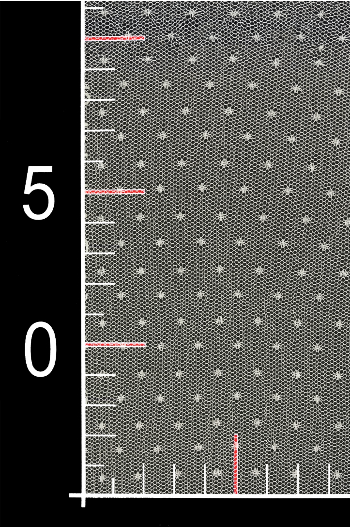 WEICH TÜLL  GEPUNKTET ML 414