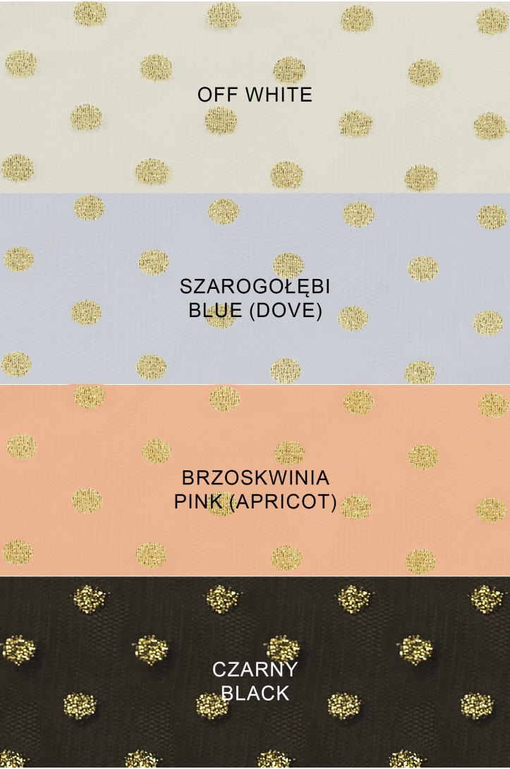 WEICH TÜLL  GEPUNKTET ML414