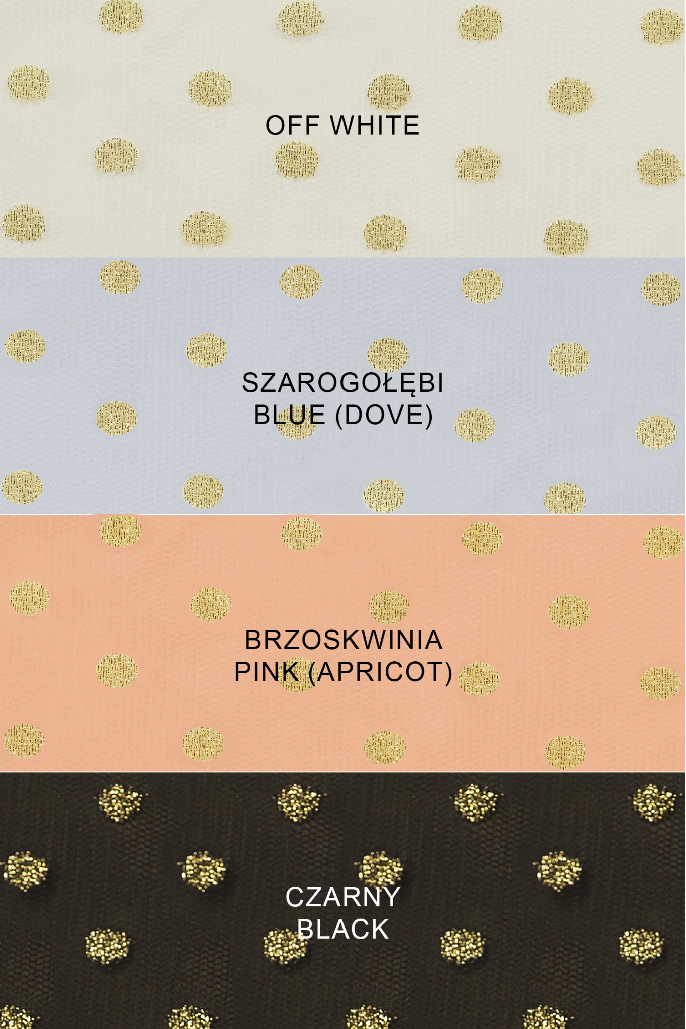 SOFT TULLE WITH DOTS ML414