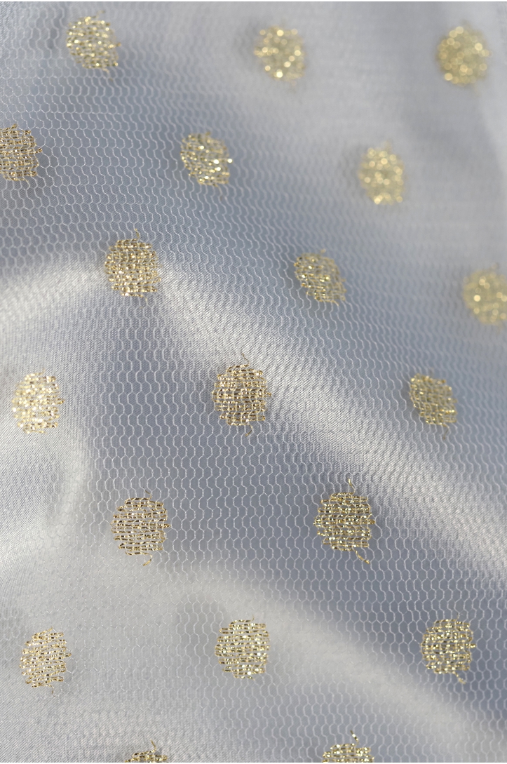 WEICH TÜLL  GEPUNKTET ML414