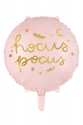 Foil balloon Hocus Pocus, 45 cm, pink