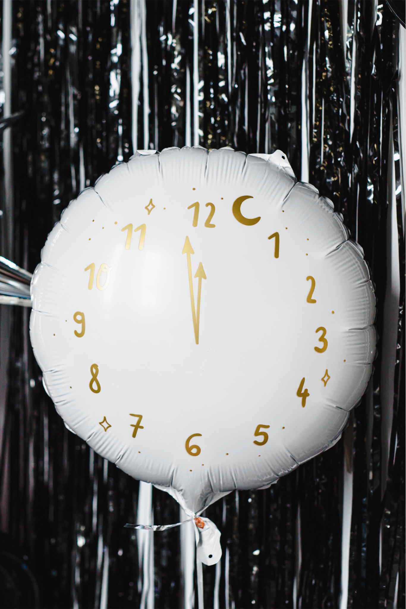 Partyvorhang, schwarz, 90x250cm