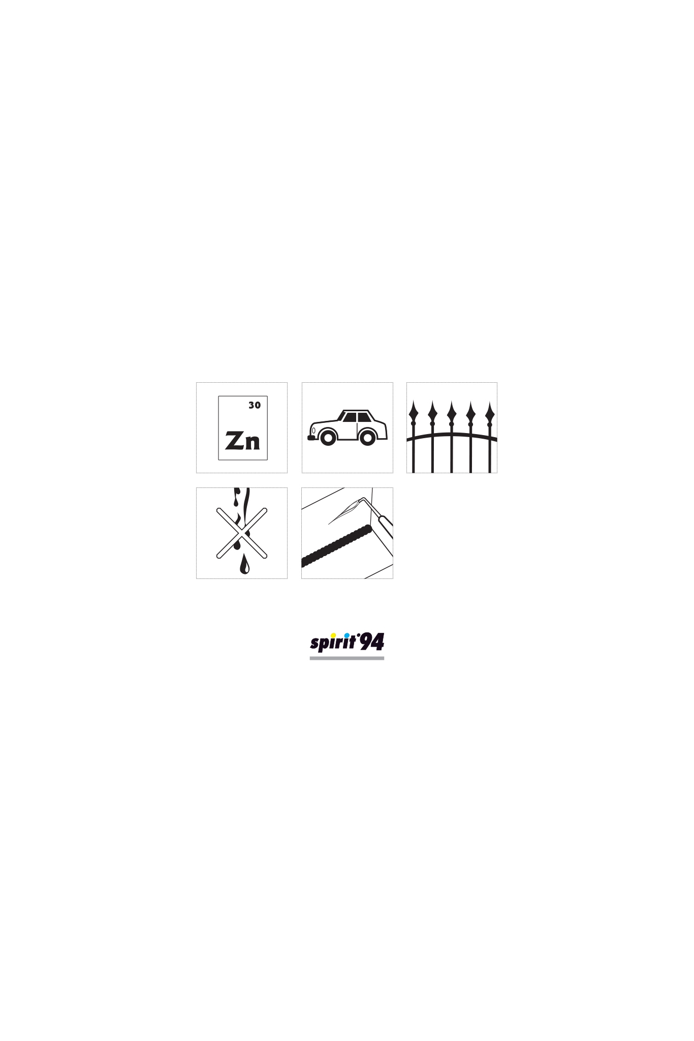 SPIRIT 94  Zinc spray