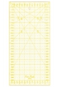 Lineal für Patschwork und Quilting, 160x320 mm, Zentimeterskala, gelb