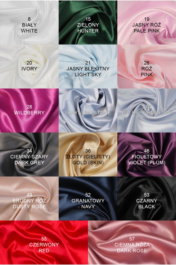 THIN LINING SATIN MATTE SPANDEX 8006