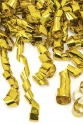 Confetti cannon with streamers, gold, 60cm