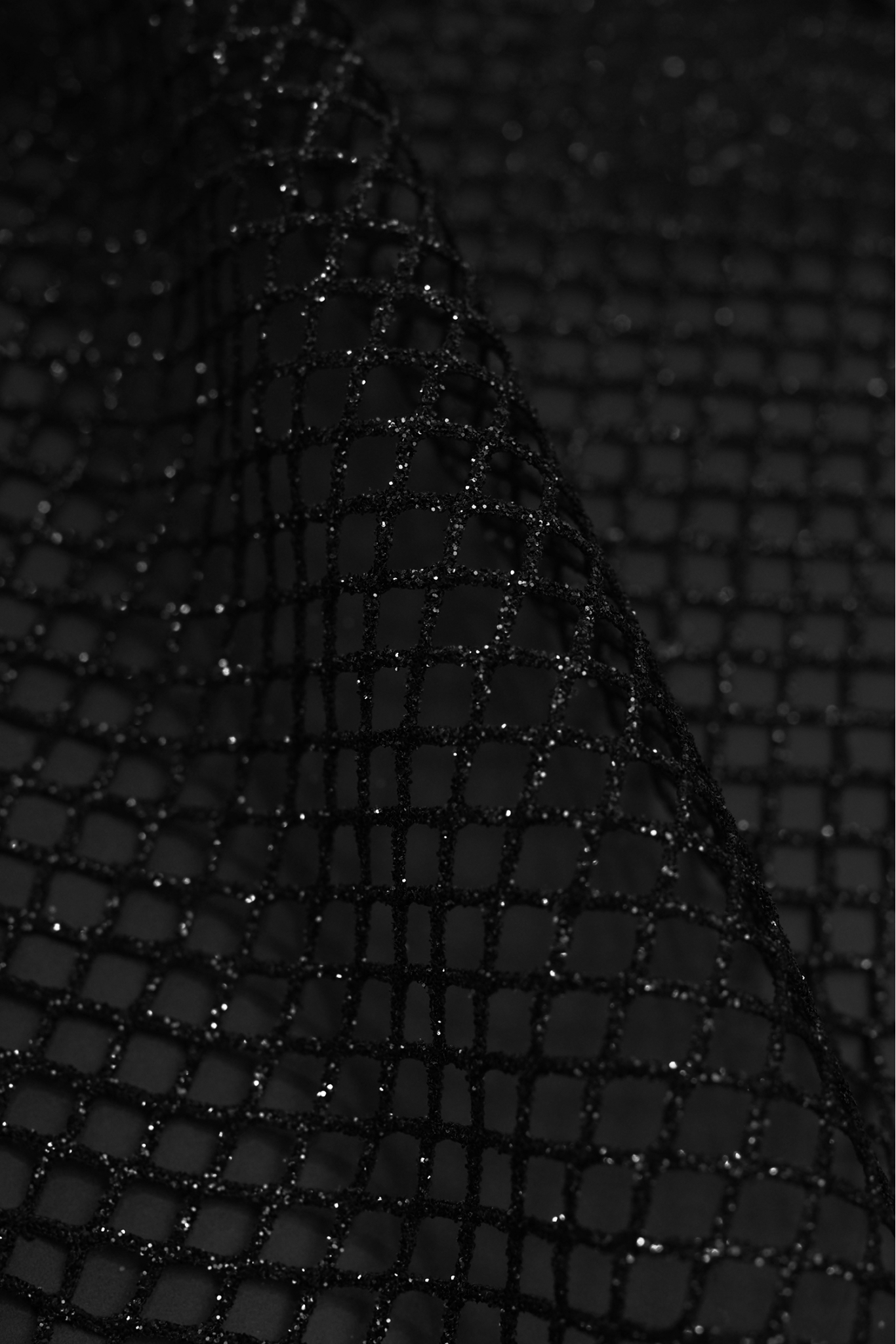 ELASTISCHER GLITTER-TÜL T2836