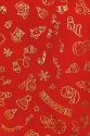CHRISTMAS PATTERN TULLE TF257