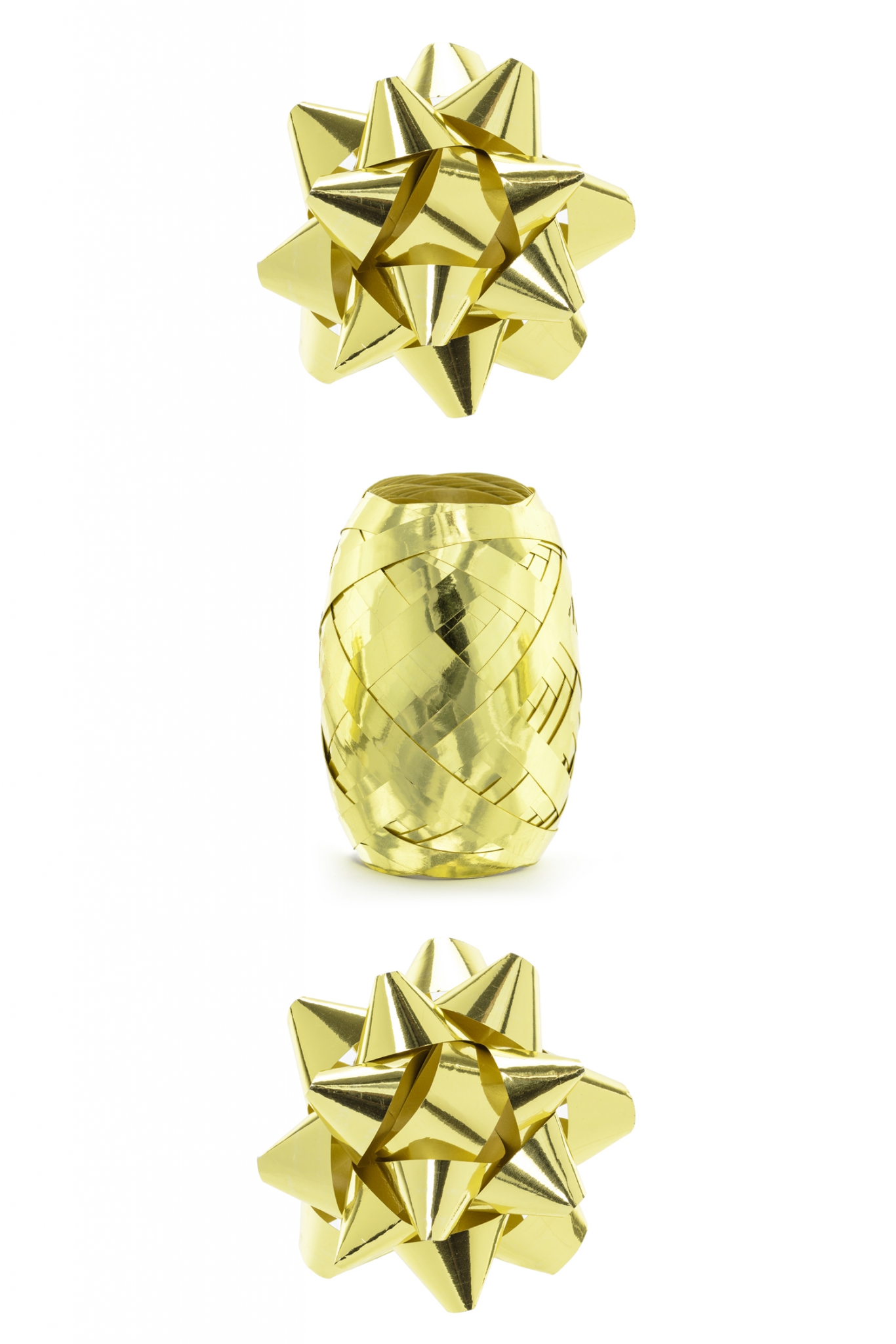 GOLD RIBBON AND ROSETTE SET