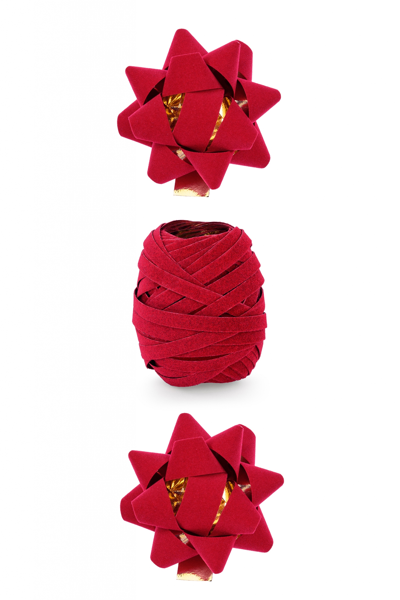 SET AUS VELVETBÄNDERN UND ROSETTEN