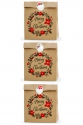 GESCHENKTÜTEN MERRY LITTLE CHRISTMAS 25x11x27cm