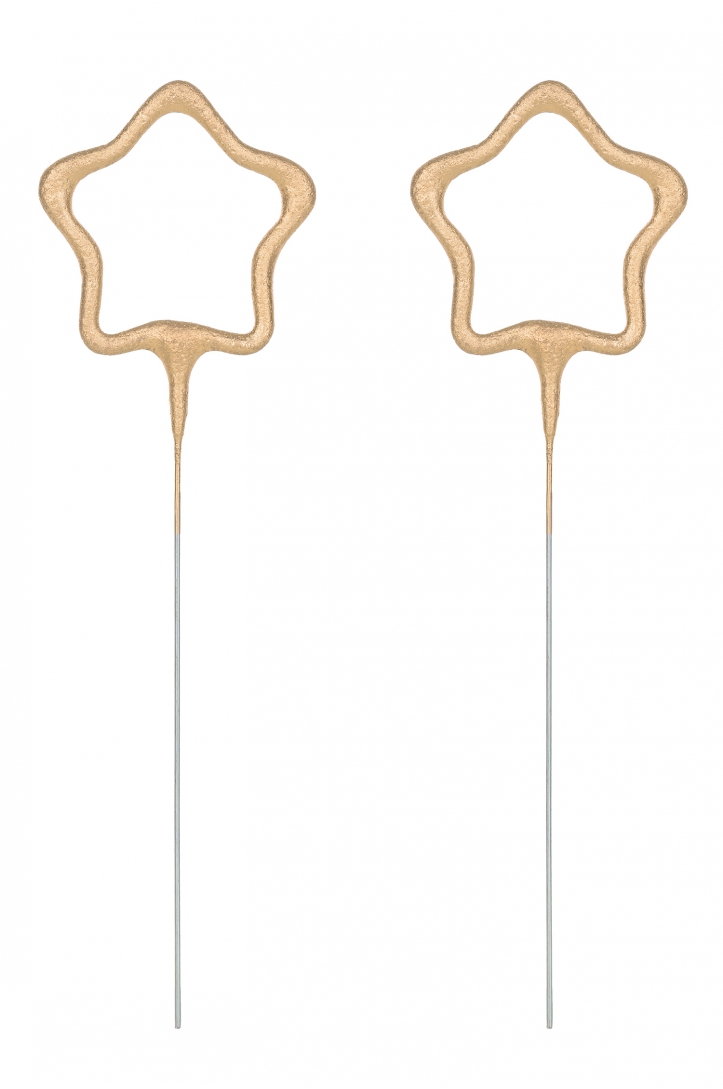 STAR-SHAPED SPARKLERS