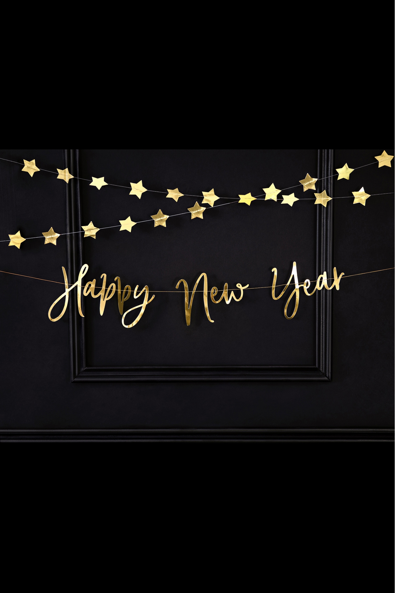 BANNER HAPPY NEW YEAR 66x18cm