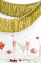 FRINGE GARLAND GOLD