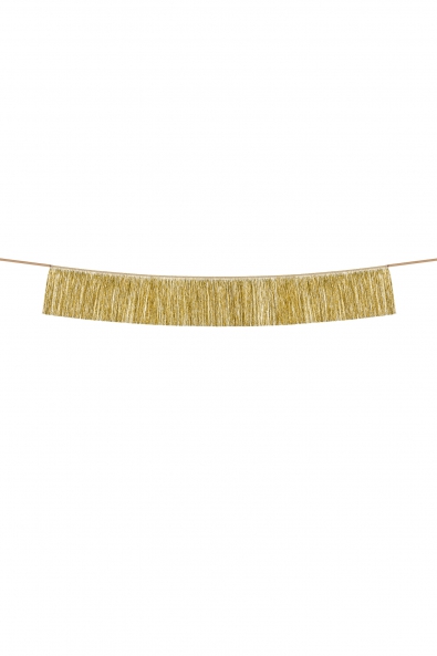 GIRLANDA FRĘDZLE ZŁOTA