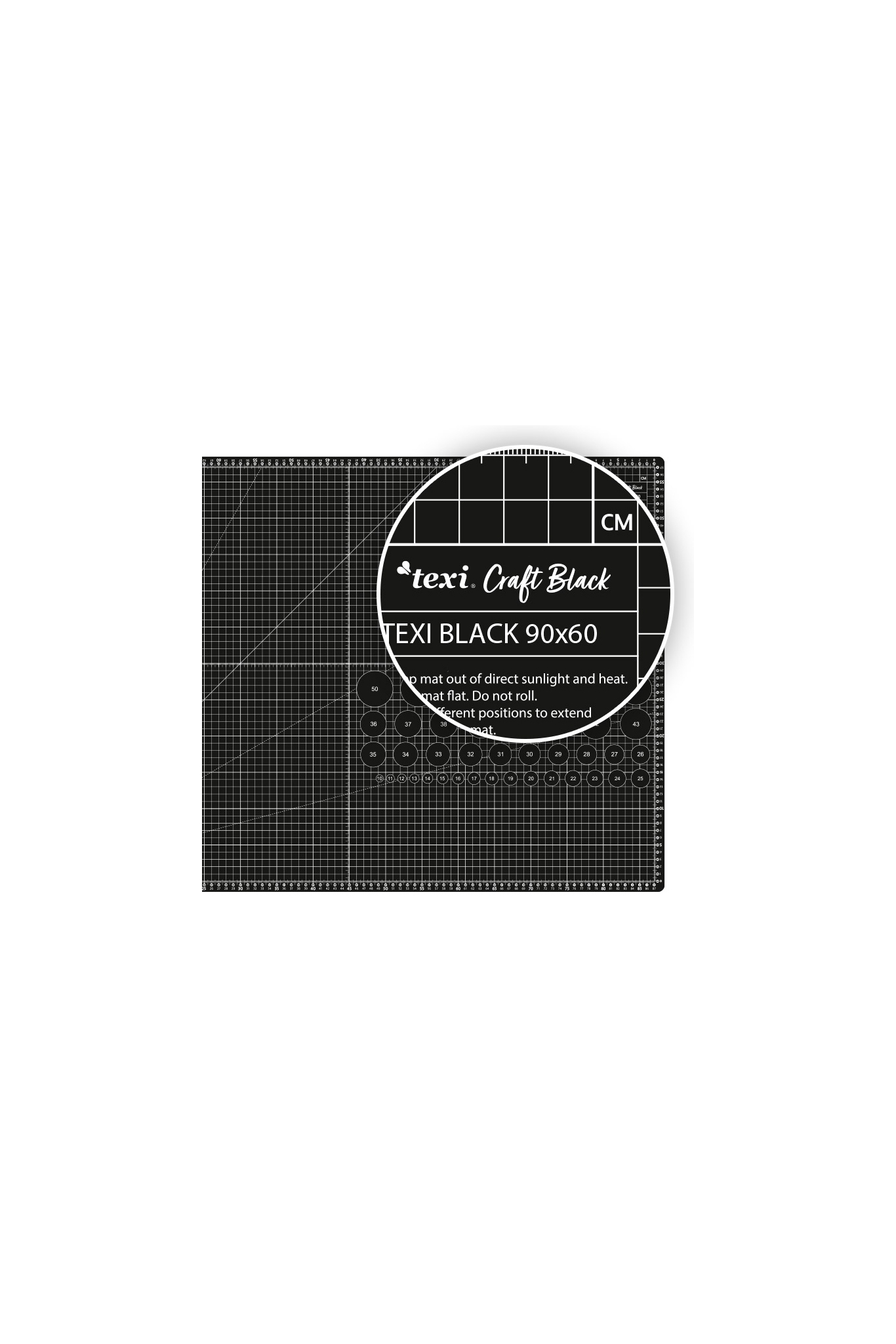 Cutting and slicing kit, size 90 x 60 cm