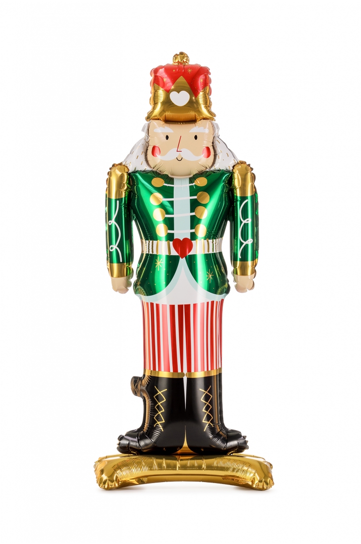 STANDING NUTCRACKER FOIL BALLOON 34X85CM