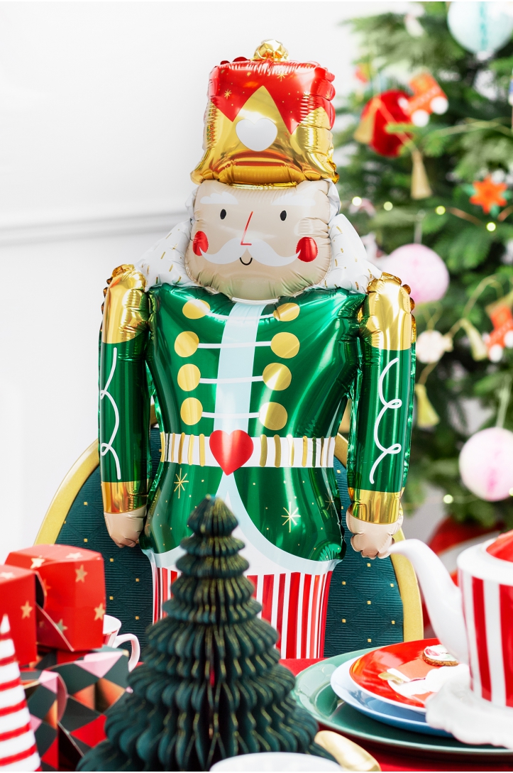 STANDING NUTCRACKER FOIL BALLOON 34X85CM