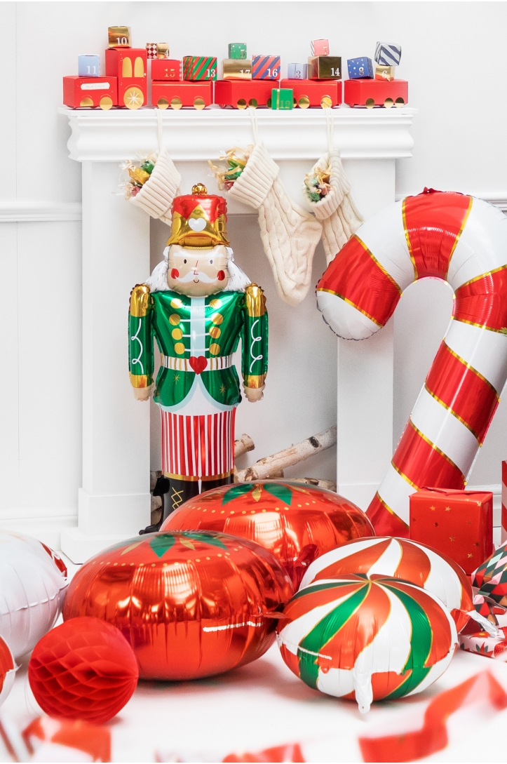 STANDING NUTCRACKER FOIL BALLOON 34X85CM