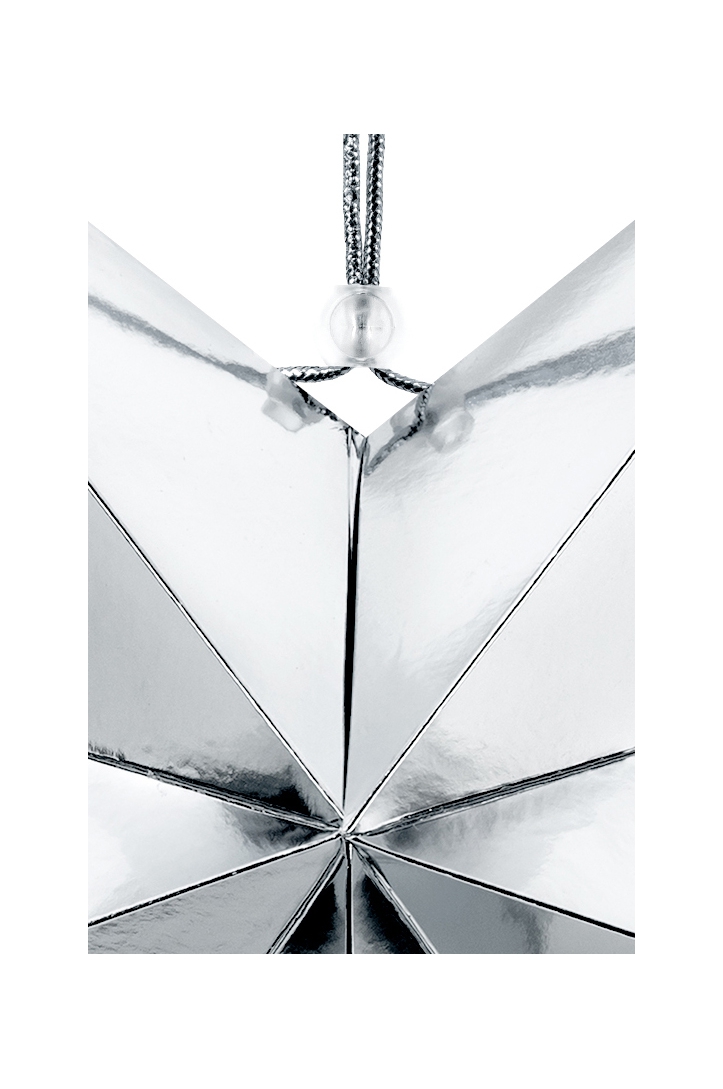 PAPER STAR 70 CM SILVER