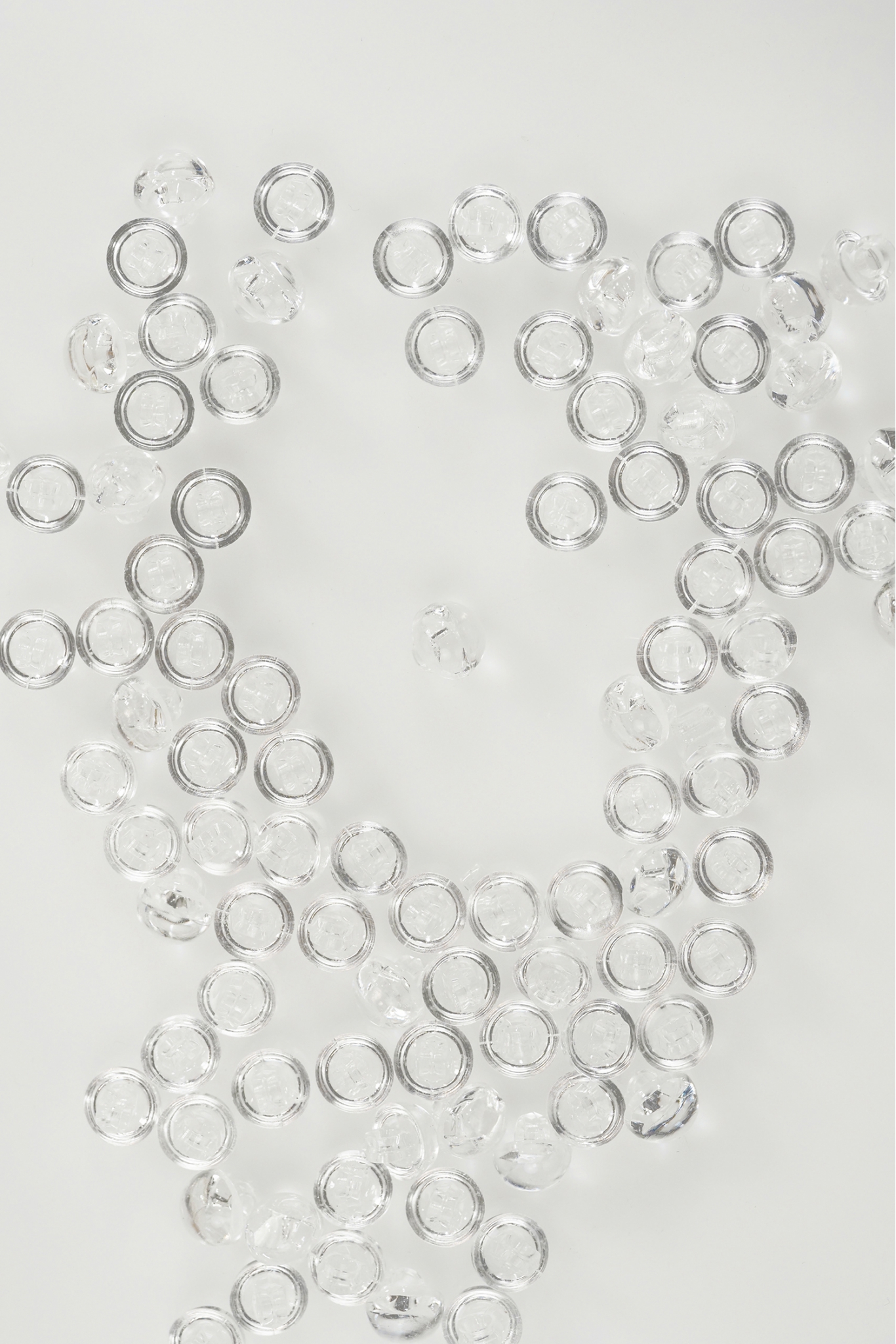 GUZIKI CLEAR 8mm/10mm