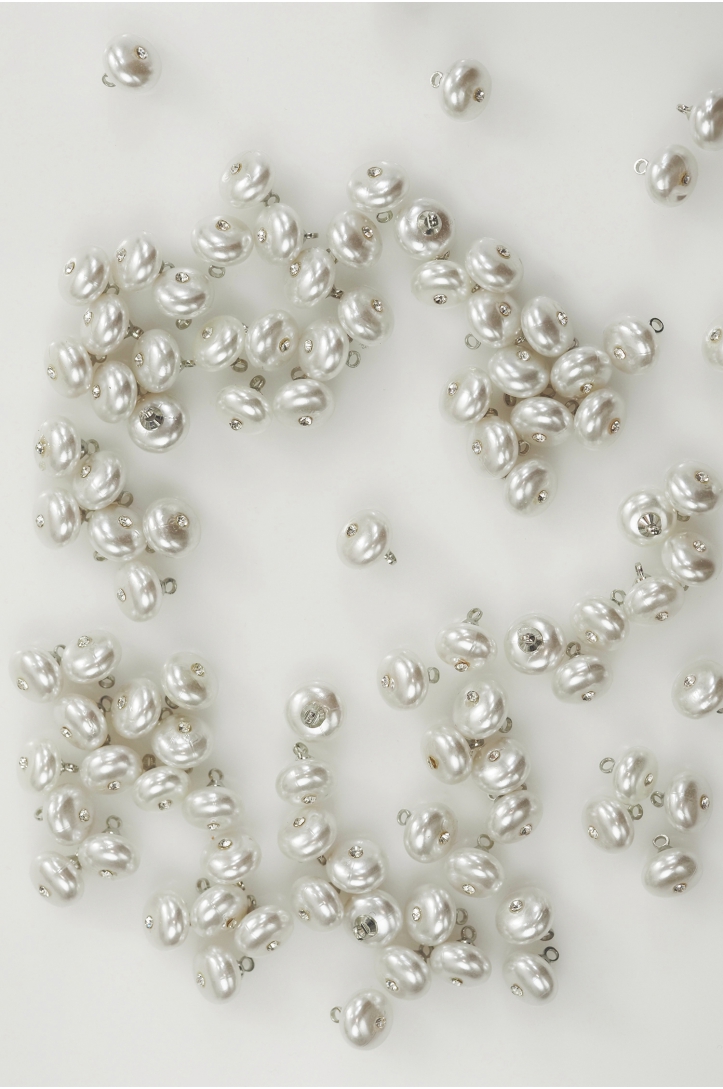 BUTTONS CLEAR vintage