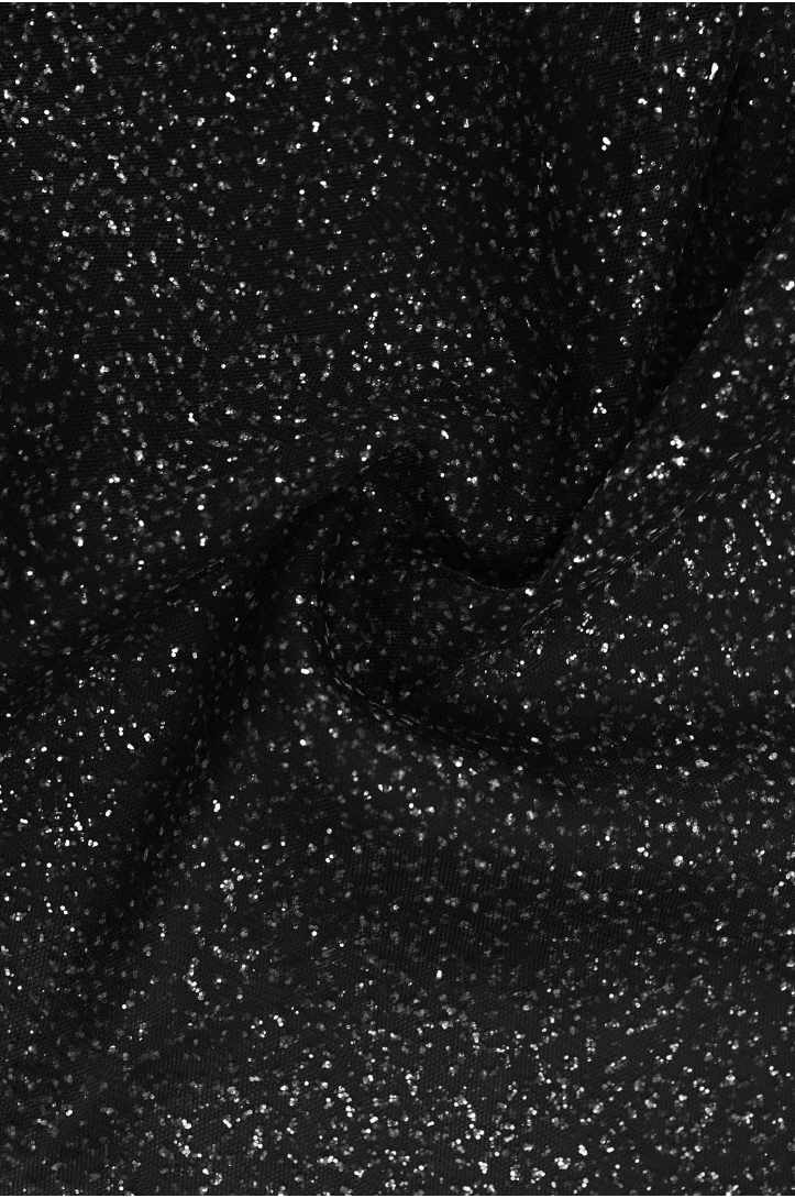 TULLE WITH GLITTER AK-BM BLUSH