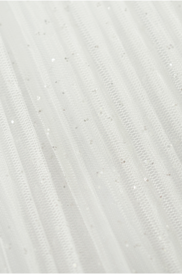 TULLE WITH GLITTER AK-LYCT PLEAT