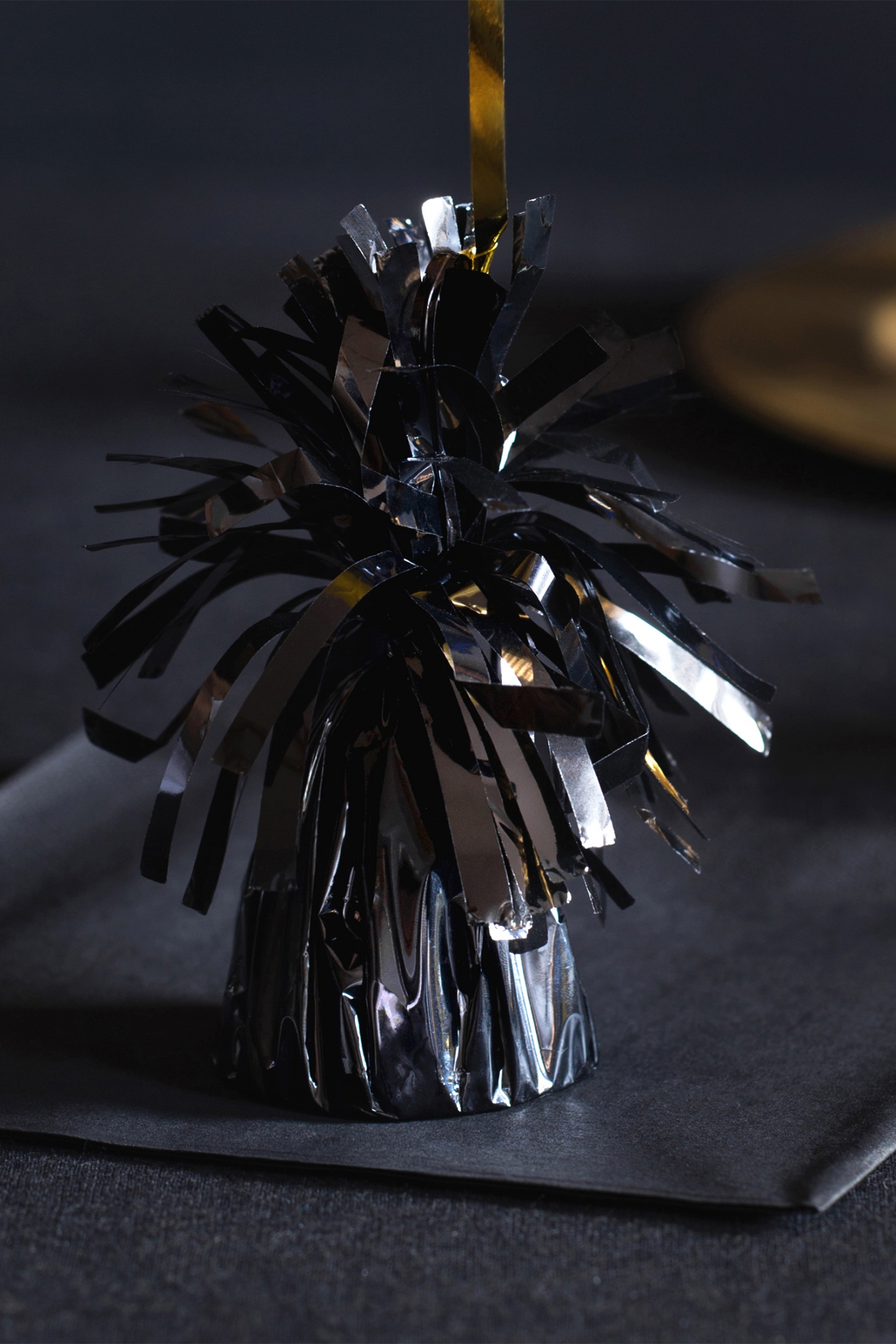 Foil Balloon Weight Black