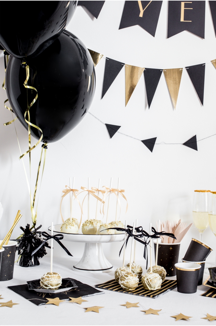 Foil Balloon Weight Black