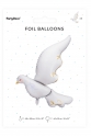 Foil Balloon Dove