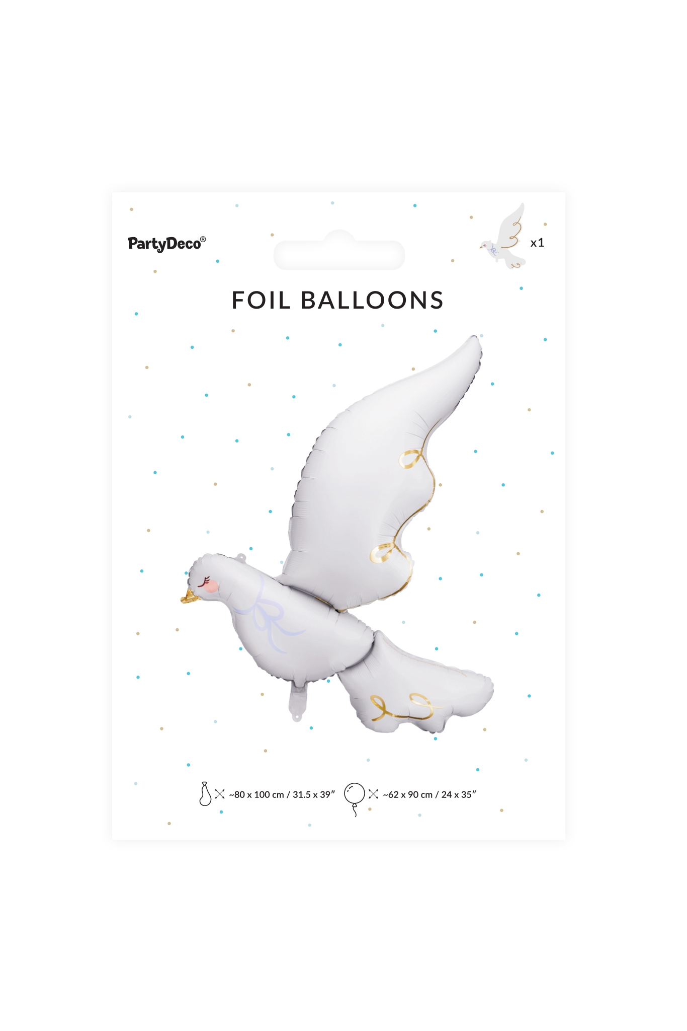 Foil Balloon Dove
