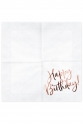 Napkins Happy Birthday
