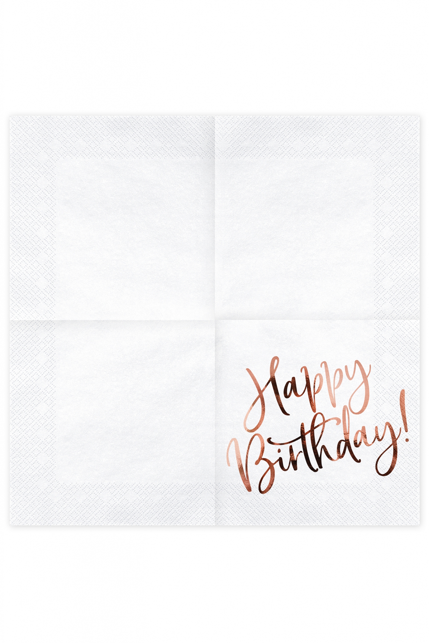 Napkins Happy Birthday