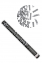 Konfetti Kanone, Silber, 60 cm